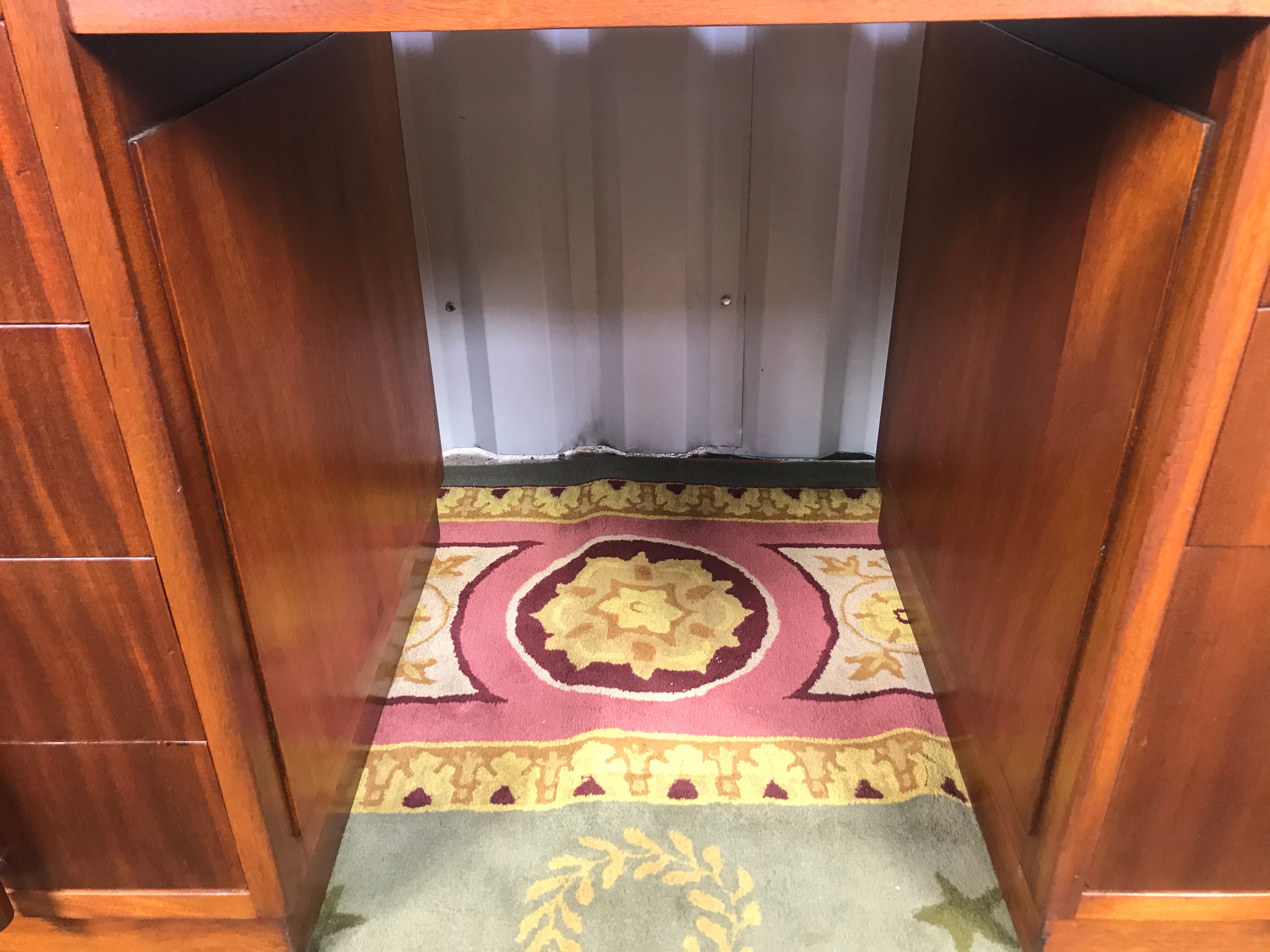 Restored Mahogany Art Deco desk