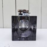 Briquet vintage Antonio Imperatore verre fumé