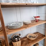 Solid wood display case
