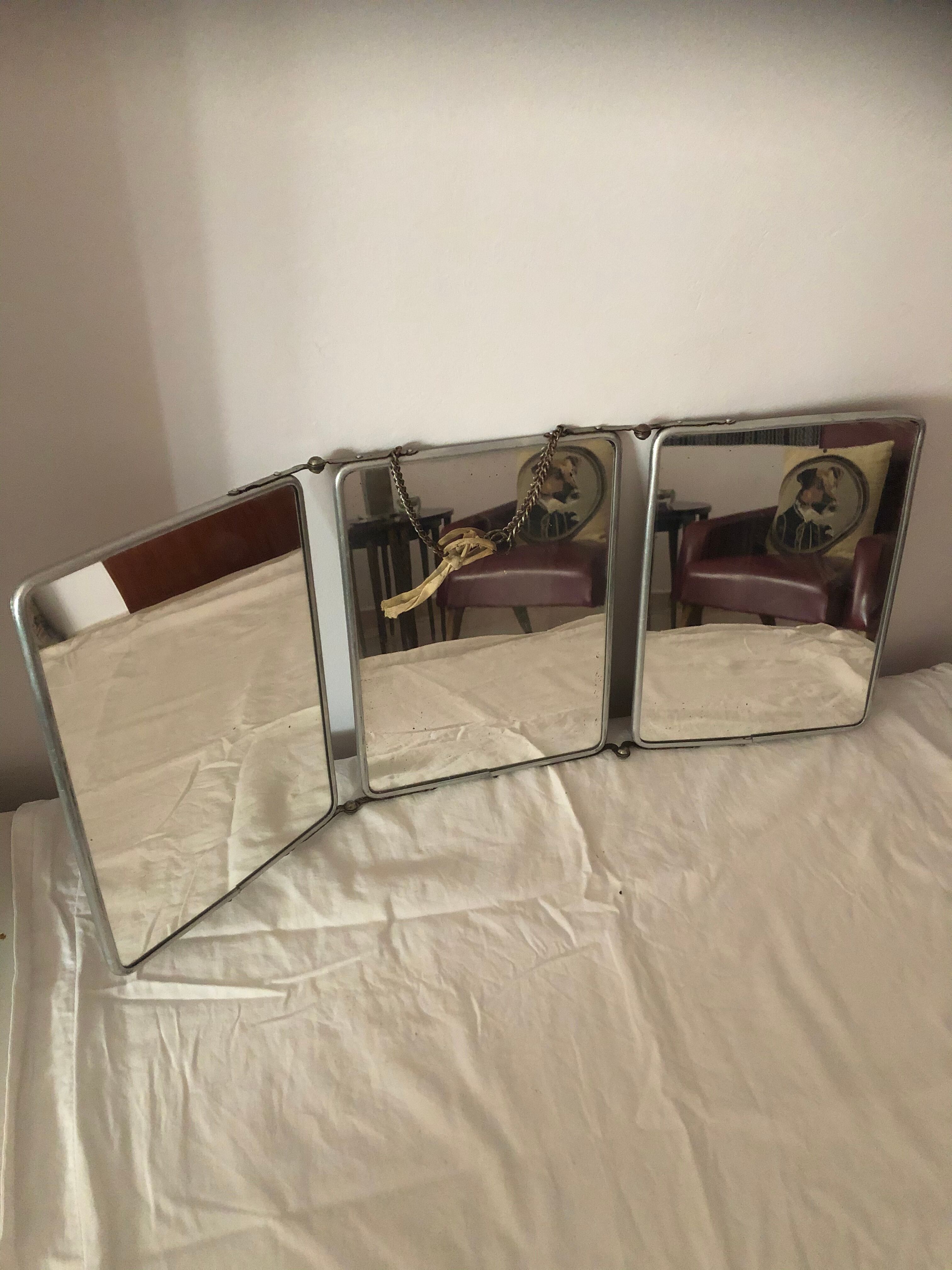 Barber triptych mirror