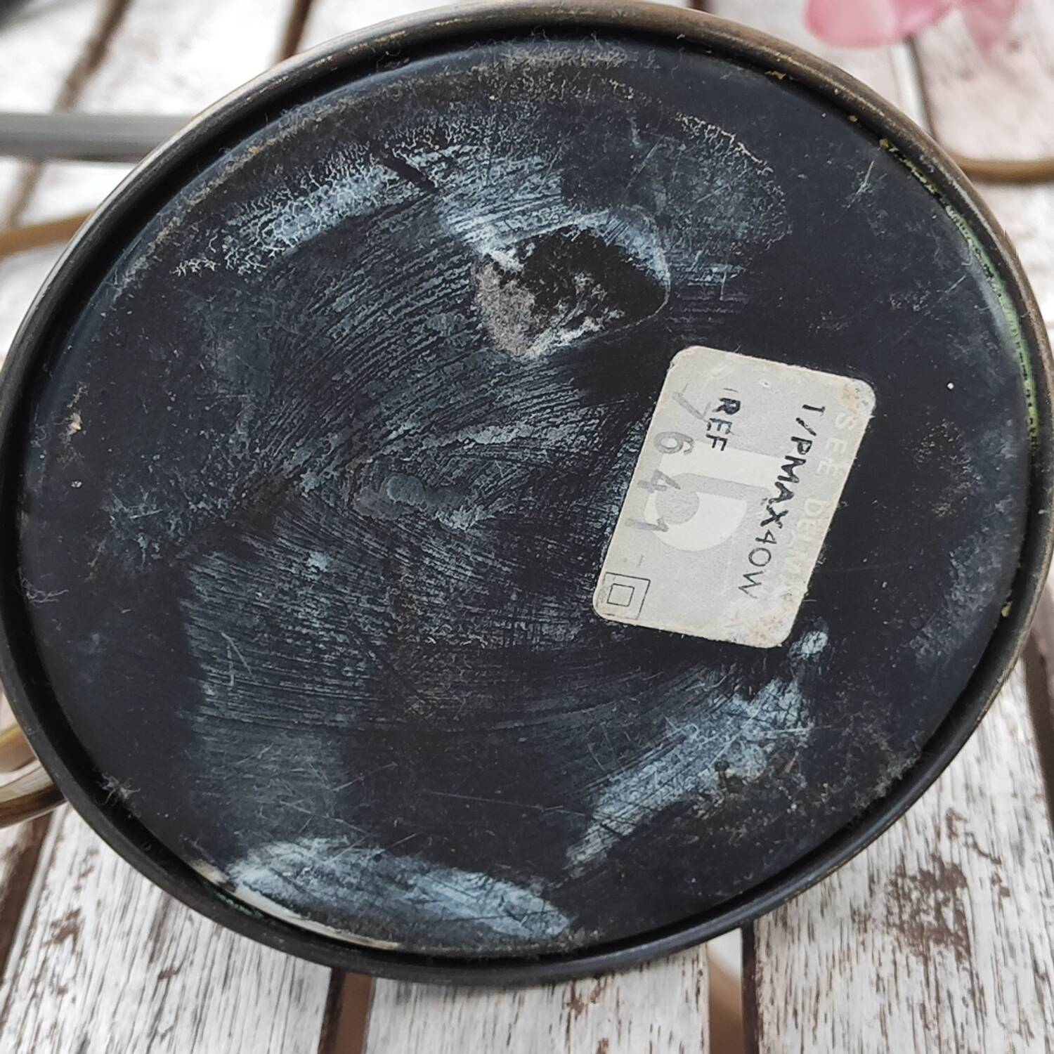 Art deco swan neck lamp See Delmas