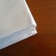 Lot de 10 serviettes de table brodées coton damassé monogramme J.G
