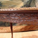 19th century carved center table