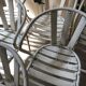 Lot of 5 vintage garden chairs