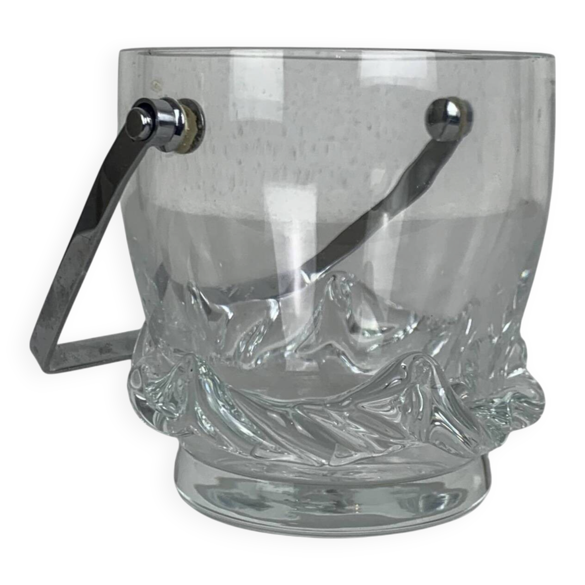 Daum Sorcy crystal ice bucket