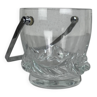 Daum Sorcy crystal ice bucket