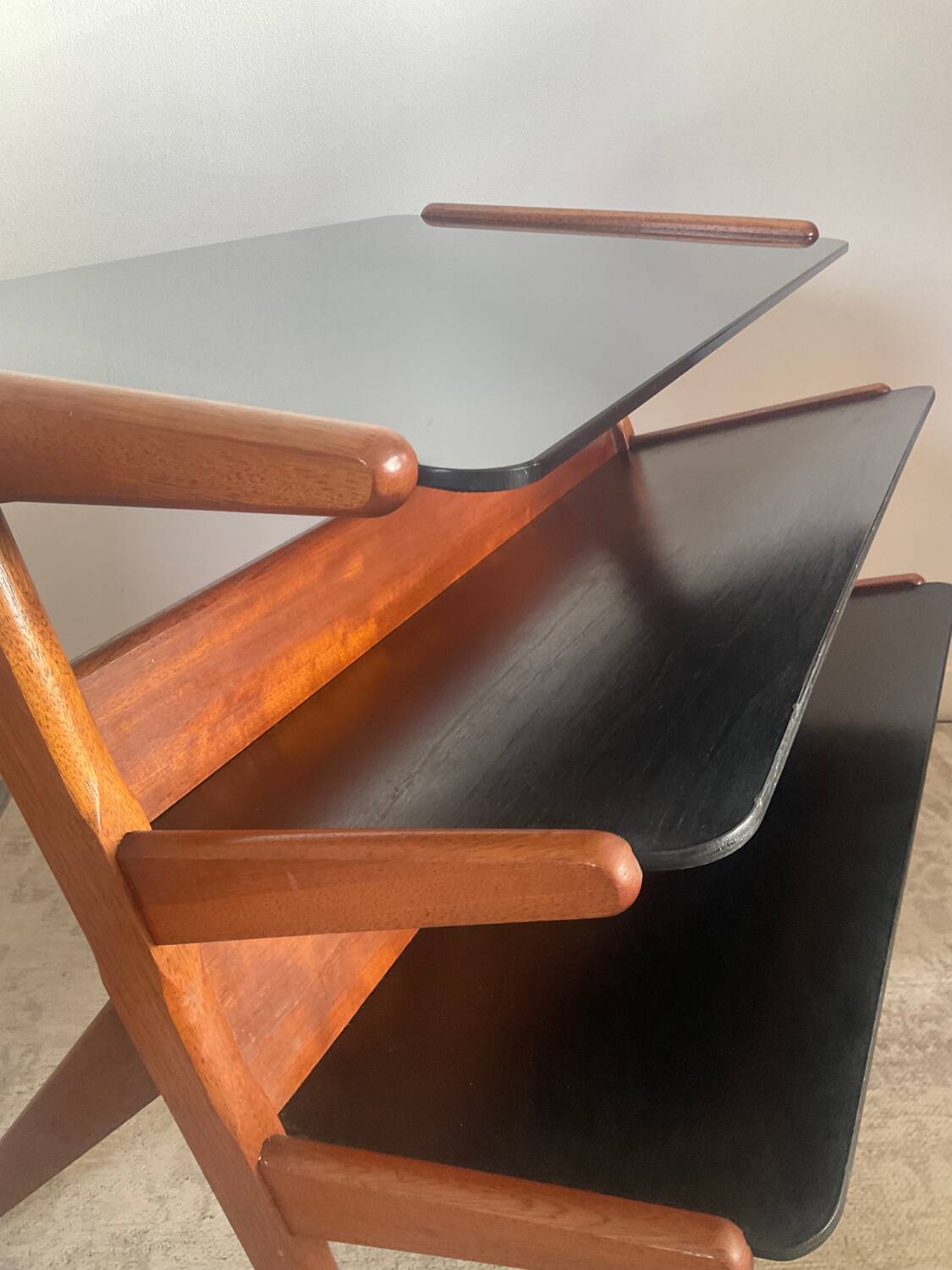 Scandinavian side table from the 60s