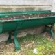 Jardinière industrielle sur pieds