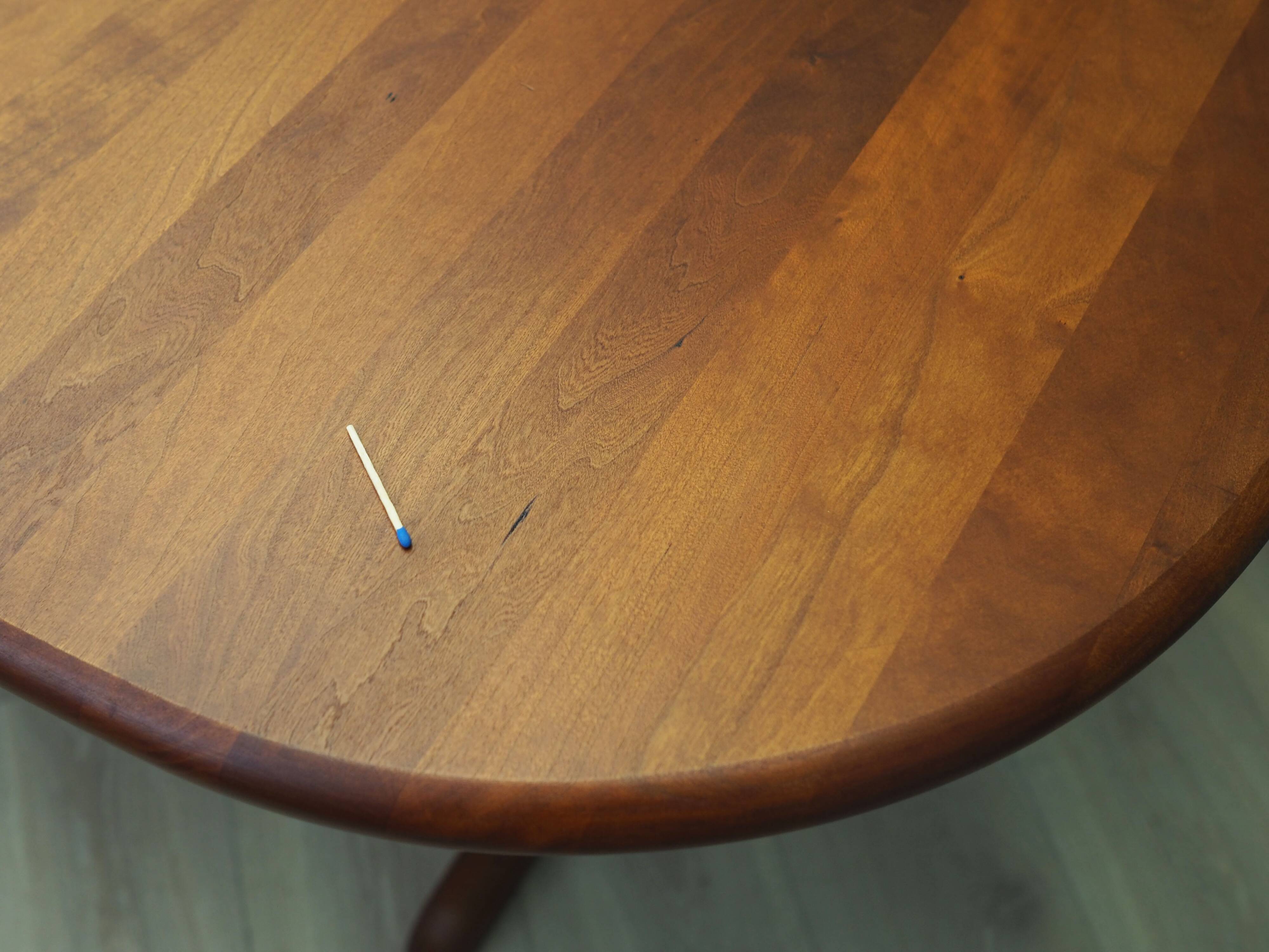 Cherry table, Danish design, 1970s, production: Denmark