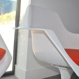 Swivel armchairs by Stamp Nurieux, set of 2