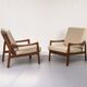 Fauteuils de Tove & Edvard Kindt Larsen pour Gustav Bahus