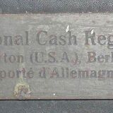 Old cash register "The National Cash Register Co" made in USA