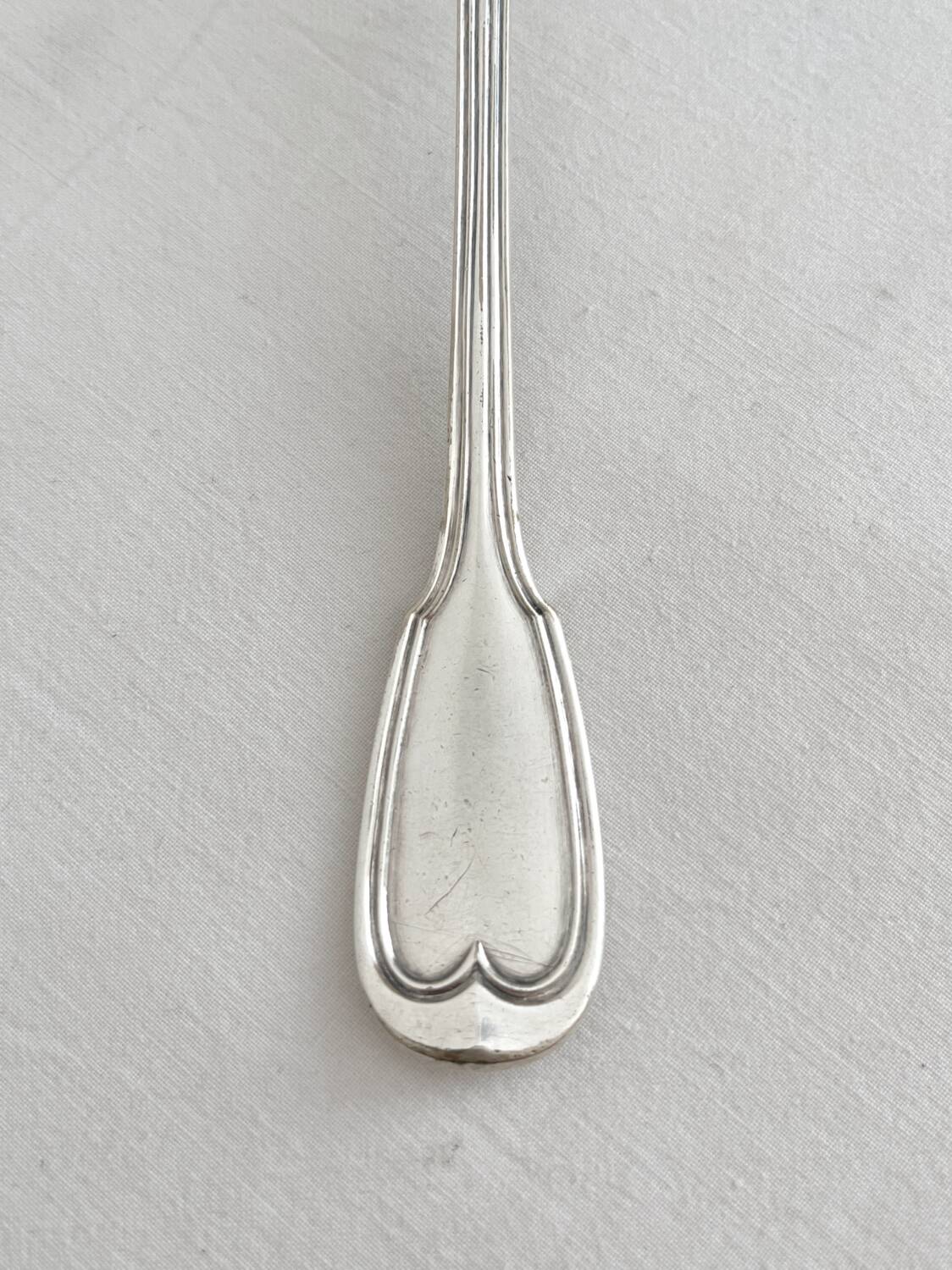 Christofle silver-plated metal sugar shaker spoon