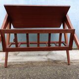 Teak magazine holder 60s