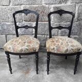 Pair of Napoleon III chairs