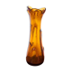 Amber Vase, Ząbkowice Glassworks, Poland, 1960s