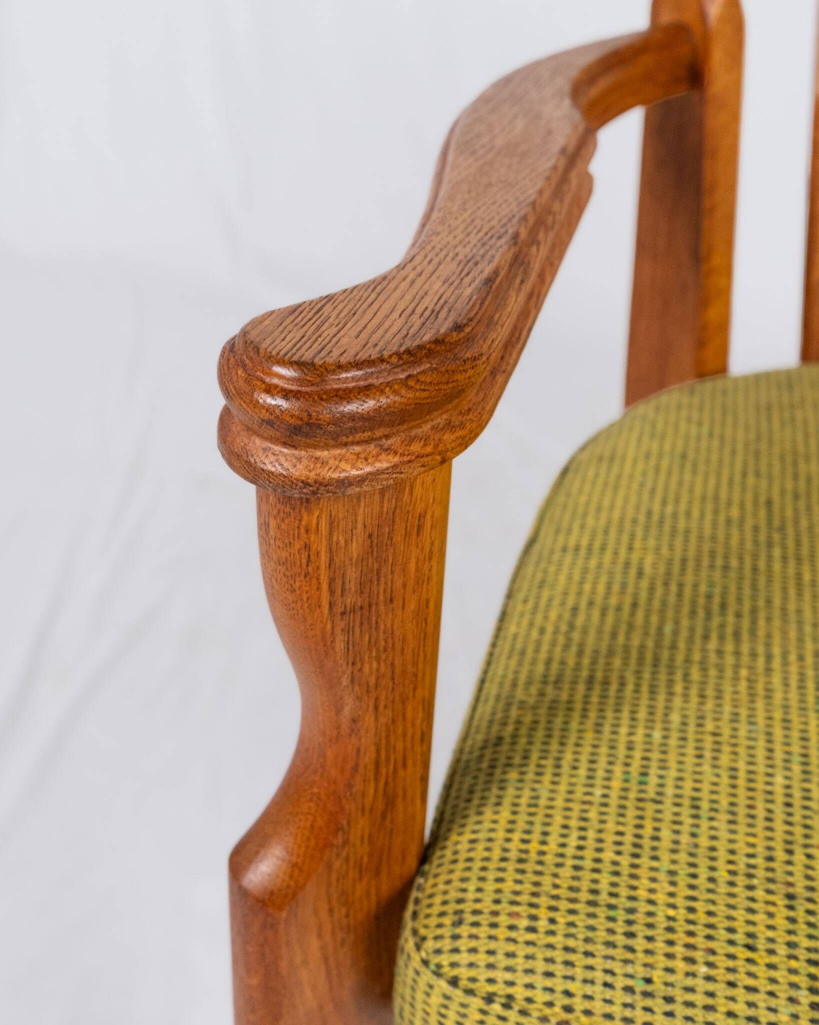 Set of 4 Guillerme and Chambron chairs, Your House, France, 1950s