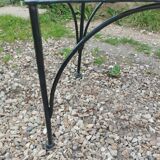 Banc de jardin en fer ancien