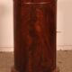 large Empire period flamed mahogany headboard.
