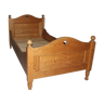 Wooden bed, Solid Interior's pine