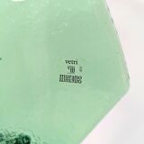 Pair of Vetri Murano Glass Wall Sconces, Italy, 1980s