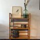 Vintage bookseller's shelf