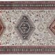 Vintage Turkish kilim handwoven 107x186 cm