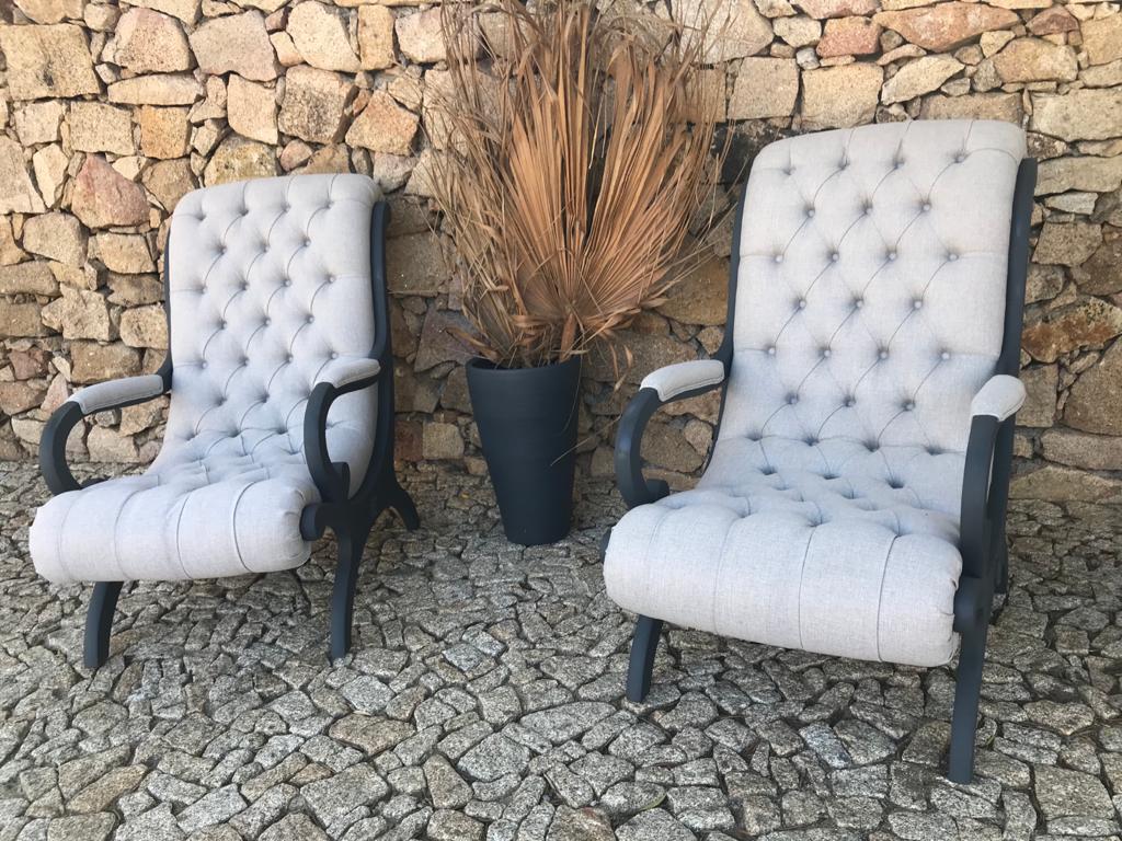 Victoria Chesterfields armchairs