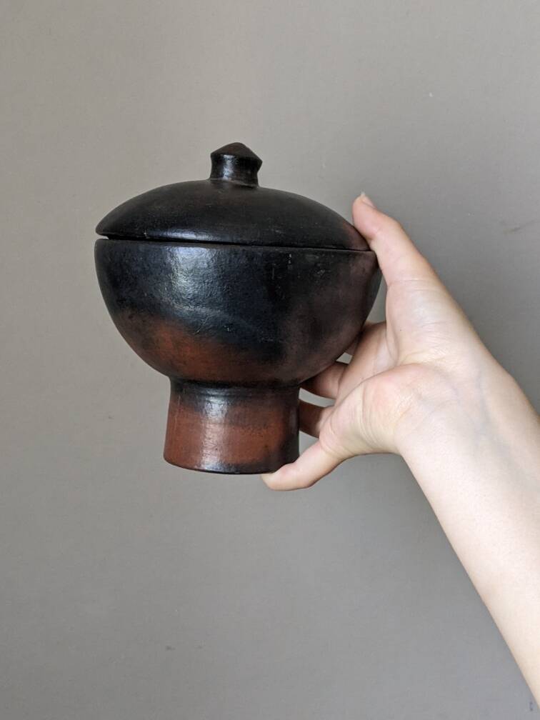 Japandi ceramic handcrafted pottery handmade incense holder