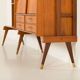 Scandinavian free standing teak wall unit, Norway 1960s.