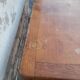 Oak desk table 1950 2 drawers -1m30