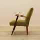 Green armchair, Danish design, 1960s, made in Denmark