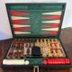 Backgammon and chess game set