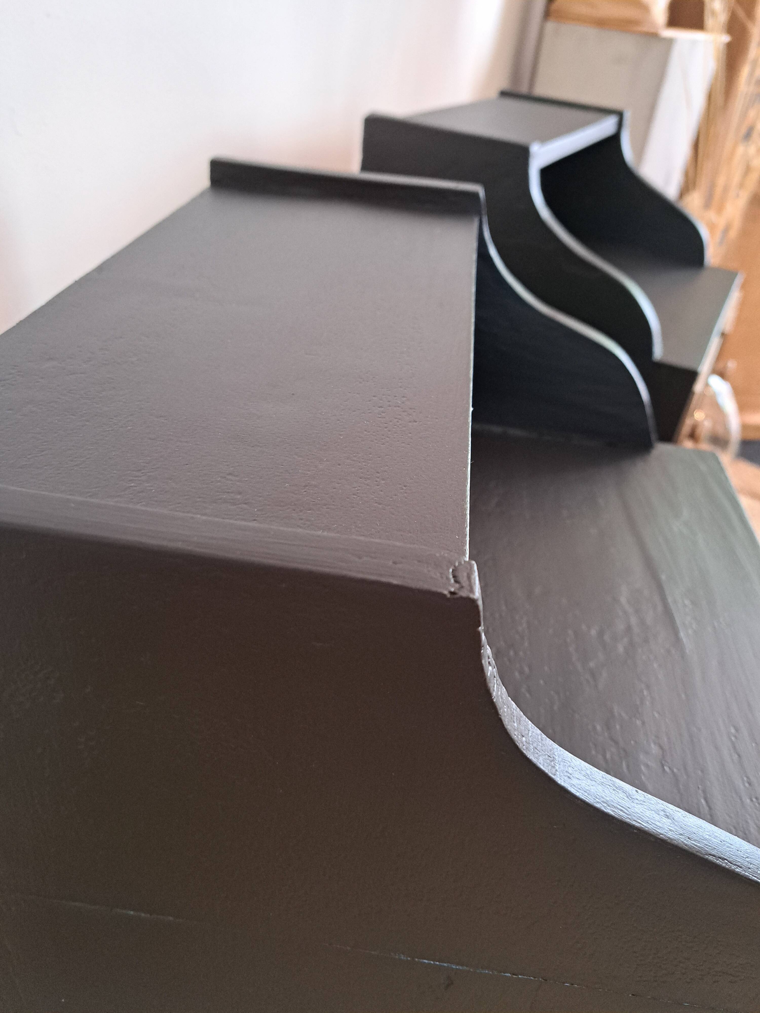 Pair of stylish bedside tables