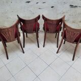 4 chaises de bistrot bridge
