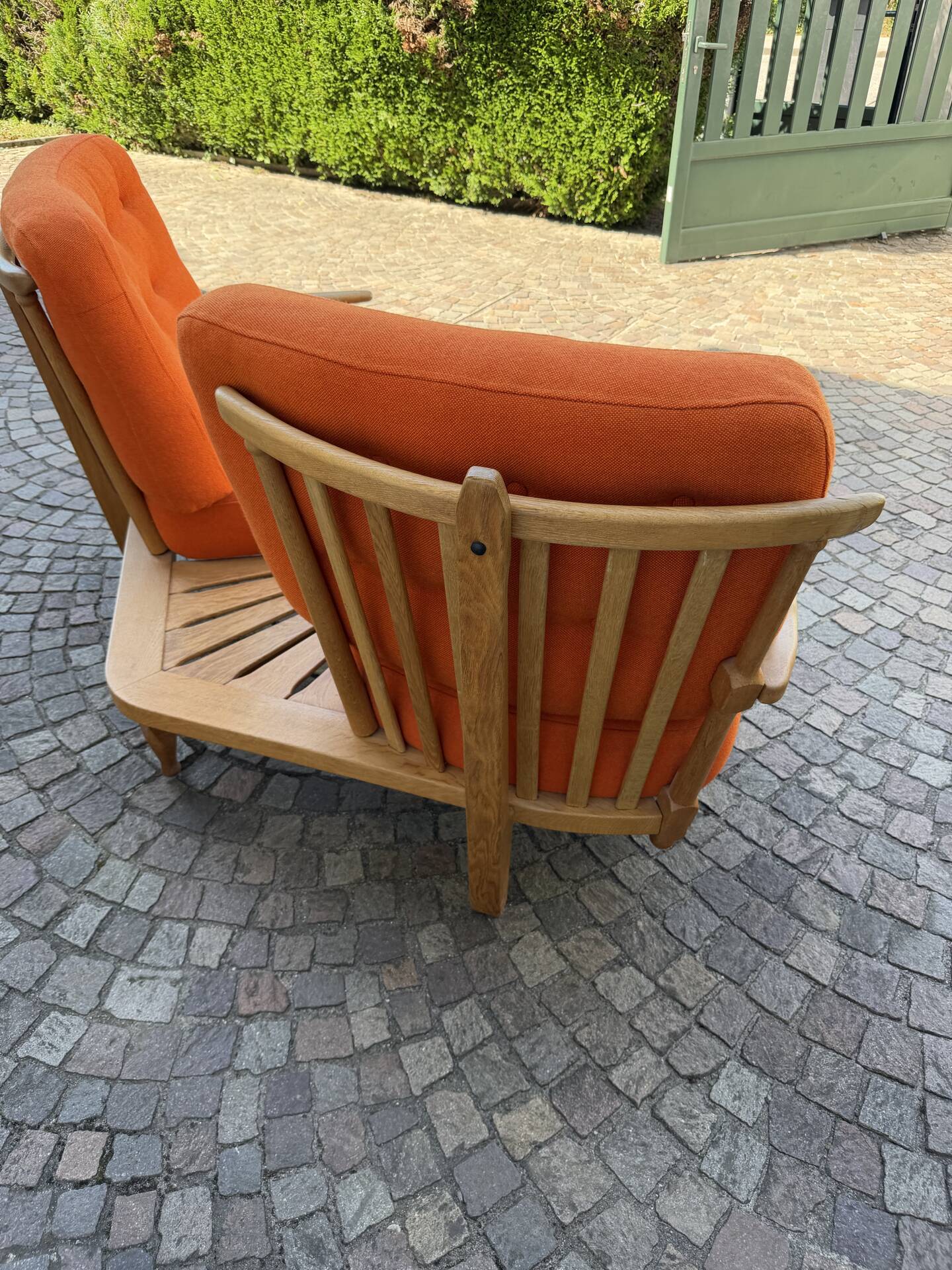 Robert guillerme & jacques chambron fan bench