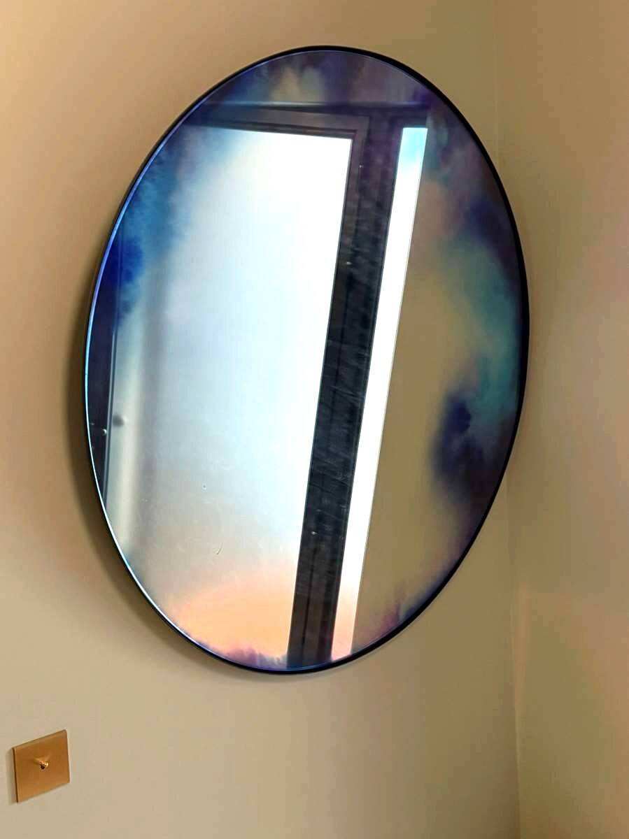 Francis Extra-large Mirror 110 cm Petite Friture design Constance Guisset