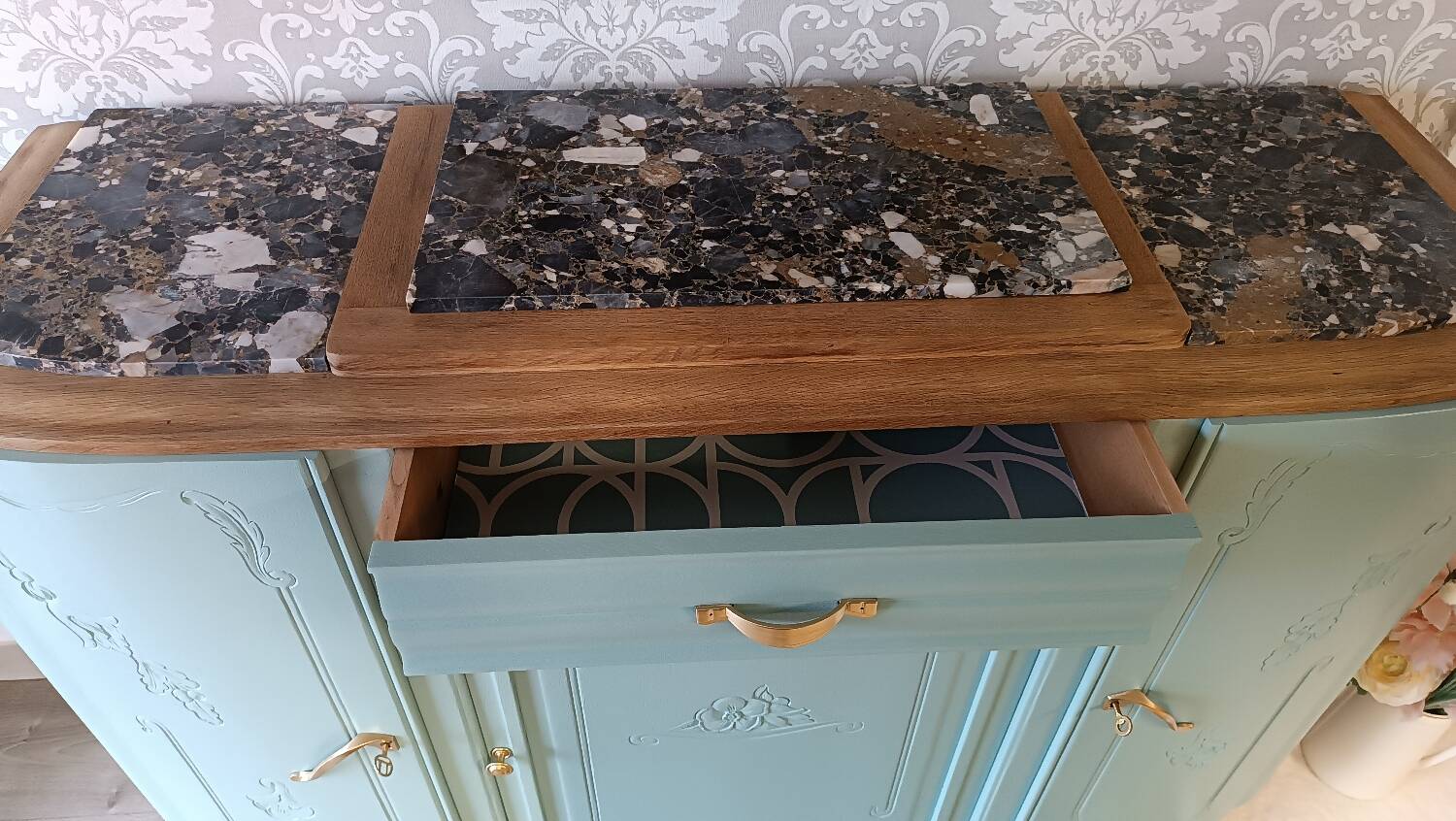 Restored Art Deco sideboard