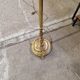 Brass floor lamp