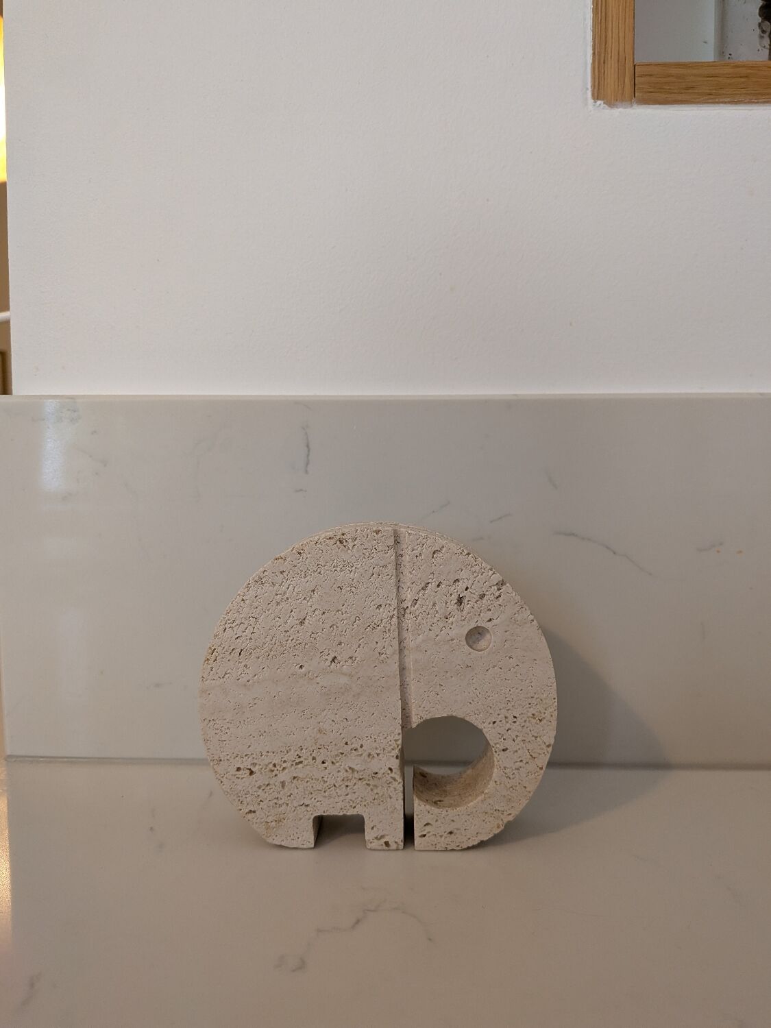 Travertine elephant, Fratelli Mannelli, Italy, 1970s