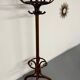 Curved wooden parrot coat rack 1940s thonet mod.10-401
