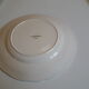 Lot de 5 assiettes plates anciennes en faïence de Sarreguemines