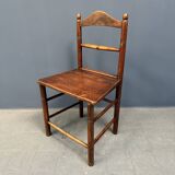 Set of six old English kitchen chairs