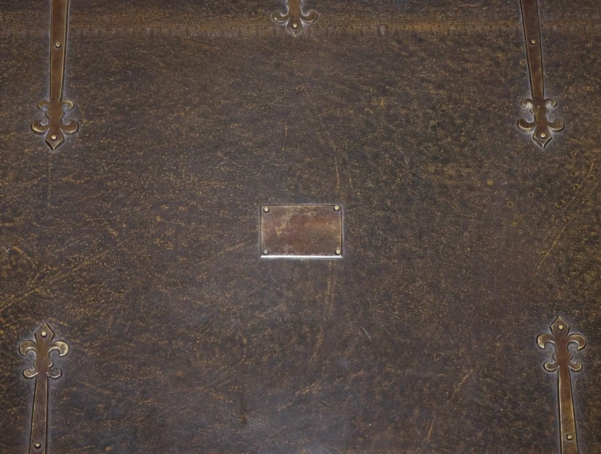 Large Coffee Table with Drawers on Both Sides by Theodore Alexander