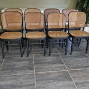 Set of 8 chairs no. 811 after Hoffmann, 1990s