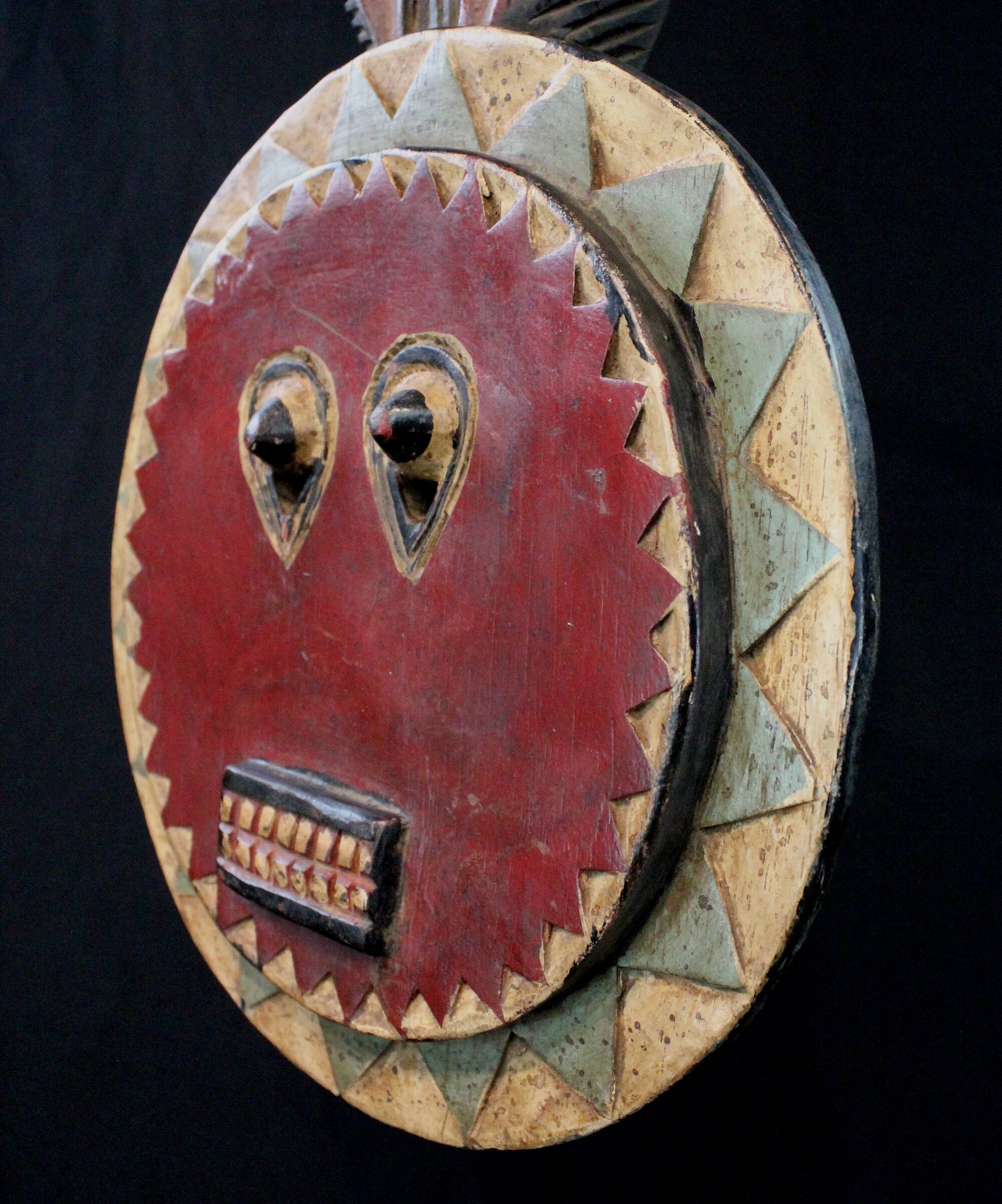 African Art - Baoulé "Goli" Mask - Ivory Coast