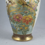 Japanese vase in Satsuma porcelain