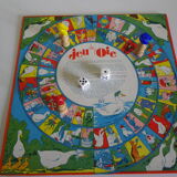 Old suitcase of board games, 7 games, - Rachez Paris -