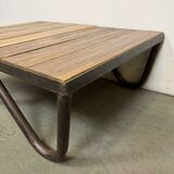 Table basse industrielle, années 1960