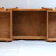Travailleuse en bois clair 50